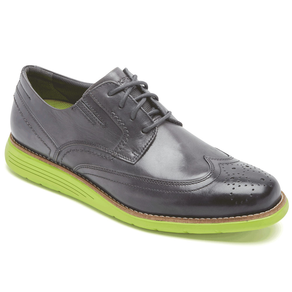 Rockport Pen Sko Herre Grå - Total Motion Sport Wingtip - FPVL02349